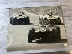 ORIGINAL 1960S SHELBY AMERICAN DAVE FRIEDMAN COMPANY PHOTO COBRA RACING - Picture 1 of 3