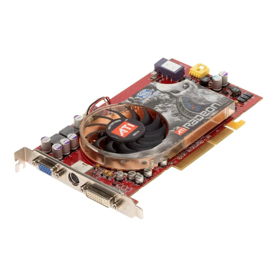 Graphics Card Sapphire ATI RADEON X850 PRO 256MB 109-A47511-00-AT AGP - Image 1 of 3