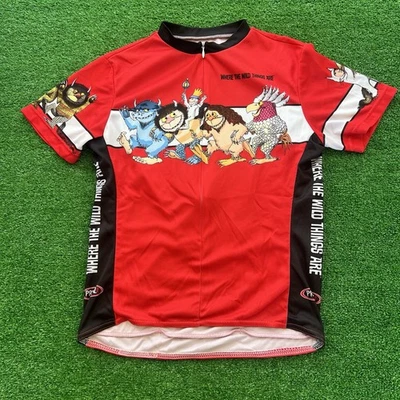 Primal Wear Where The Wild Things Happen Kids Youth Large Bike Cycling Shirt New - Image 1 of 4