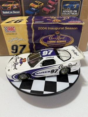 Kurt Busch #97 Crown Royal IROC 2004 1/24 NASCAR Diecast - Image 1 of 4