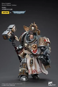 JOYTOY 1:18 Warhammer 40K JT6335 Grey Knights Grand Master Voldus Soldier Figure - Picture 1 of 6