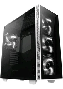 anidees AI-Crystal-W Steel/gehärtetes Glas ATX PC Gaming - Bild 1 von 22