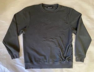 The Hundreds Embroidered Logo Pullover Sweatshirt Gray Size XL Casual Fleece Top - Picture 1 of 11