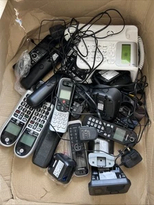 PUDEŁKO TELEFONÓW DOMOWYCH / CZĘŚCI BAZ TELEFONÓW DOMOWYCH ITP BT PANASONIC BT4600 NIEPRZETESTOWANE - Zdjęcie 1 z 5