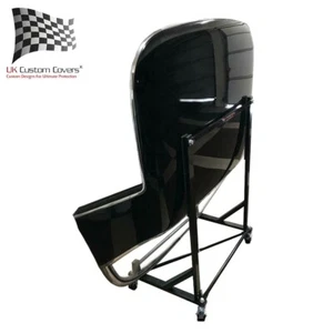 AUSTIN HEALEY CONVERTIBLE HARDTOP STAND STORAGE TROLLEY BLACK 050 - Picture 1 of 24