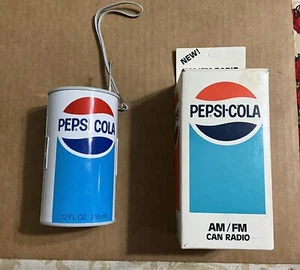 Vintage Pepsi Can AM/FM Radio With Original Box In Working Condition - Picture 1 of 4