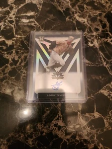 2020 Leaf Valiant Leody Taveras Base Autographs XRC Rookie Card #BA-LT1 Blue /50 - Picture 1 of 2