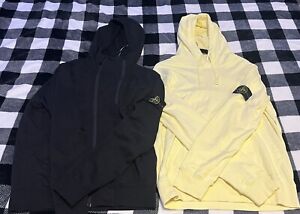 Two Stone Island Hoodies-Size Large-Like New/Excellent Condition-100% Authentic