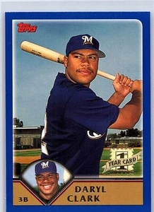 Carta Daryl Clark 2003 Topps #298 Milwaukee Brewers - Foto 1 di 2