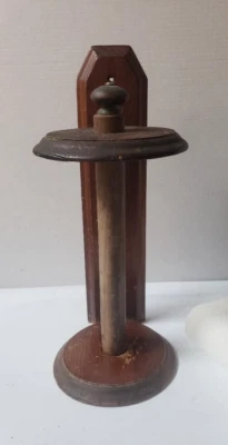 Toallero de papel madera vintage años 70 independiente o colgante ¡ENVÍO GRATUITO! Foto 1 de 4