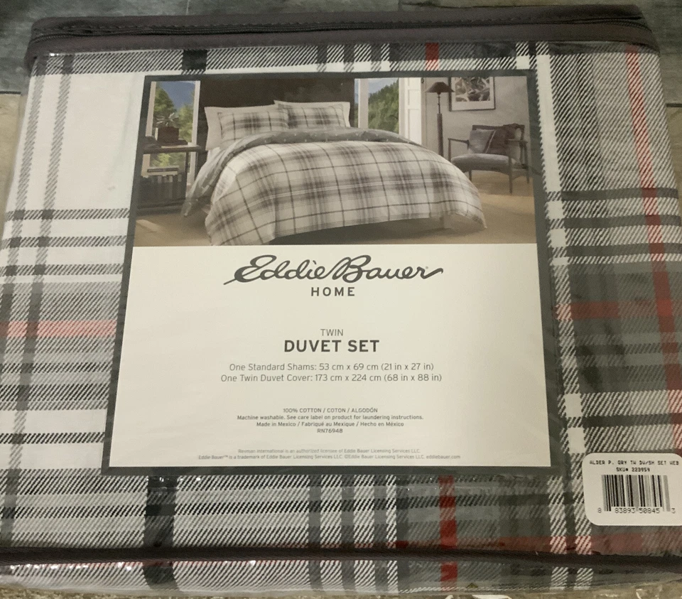 ⚡️Eddie Bauer Home | Colección Aliso | 100% Algodón Suave y Acogedor Premium (Doble) Foto 1 de 2