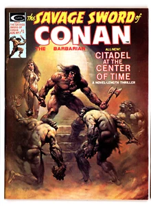 THE SAVAGE SWORD OF CONAN #7 NM OB MARVEL COMICS 1975 BRONZE AGE BORIS B W SMITH - Picture 1 of 2