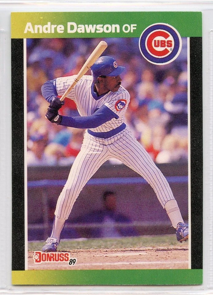 1989 Donruss Baseball's Best - #4 - Andre Dawson - Chicago Cubs - Image 1 of 1