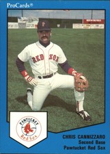 1989 Pawtucket Red Sox ProCards #686 Chris Cannizzaro