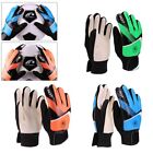 Comfortable Kids Goalkeeper Gloves Soft Latex Finger Guard Adjustable Tightness