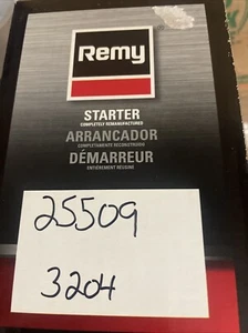 Remy International 25509 Premium Remanufactured Starter (NO CORE CHARGE) - Picture 1 of 4