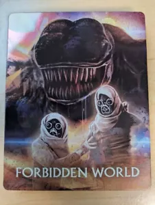 Forbidden World (Blu-ray, 1982) Scream Factory Limited Edition Steelbook - Bild 1 von 2