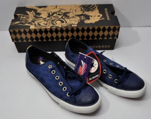 JoJo's Bizarre Adventure CONVERSE ALL STAR Sneaker Jotaro Kujo Navy US6.5 size - Picture 1 of 24