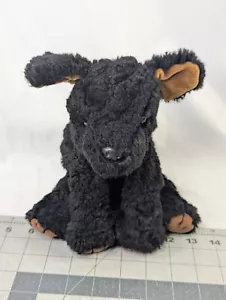 Ty Black Dog Pepper Plush 8 Inch 1996 Stuffed Animal Toy - Picture 1 of 9