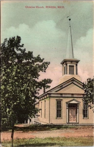 Postcard Christian Church Eureka Michigan MI Unposted - Picture 1 of 2