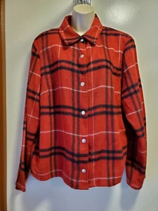 Karierte Flanell Button Down Hemdjacke für Damen Größe XLarge von Lemon Grass - Bild 1 von 8