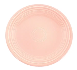 Fiesta Homer Laughlin Company USA Salmon Rose 7.25" Bread Plate - Picture 1 of 4