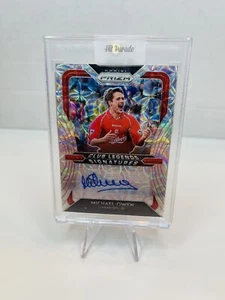 2020-21 Panini Prizm Premier League Michael Owen Club Legends Signatures Auto - Picture 1 of 2