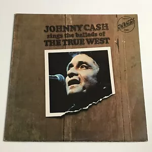 Johnny Cash - Sings The Ballads Of The True West LP Vinyl Record S EMB 31213  EX - Picture 1 of 4