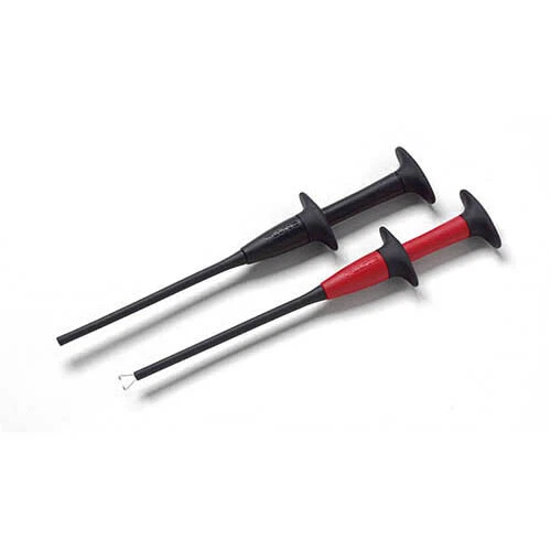 Fluke AC283A SureGrip Pincer Clips for TL222 and TL224 (Red and Black) - Image 1 of 1