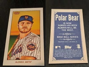 PETE ALONZO 2020 T206 POLAR BEAR Back SSP Topps 206 Mini Nickname RARE $200+ - Picture 1 of 6