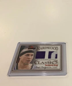 04-05 Fleer Throwbacks Hardwood Classic Jersey/Patch MIKE BIBBY, serial # 07/10 - Picture 1 of 3