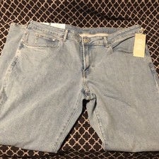 H&M Jeans Regular Fit Cotton Blend Light Wash Denim Men's Sz. 40 X 32