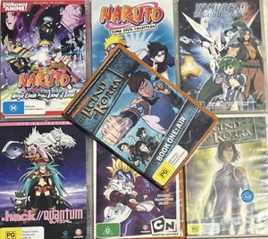Animation Bulk DVDs - NARUTO-BAKUGAN VANDREAD SECOND STAGE- HACK/QUANTUM 7 DVDs - Picture 1 of 4