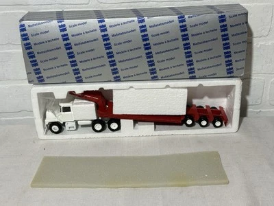 1:50 Conrad 3612 Mack R Model Tri-Axle Talbert Lowboy Trailer Original Box NOS - Image 1 of 4