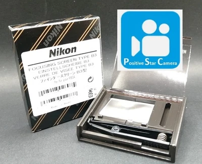 🎦VIDEO👀✨Unused✨ Nikon Focusing Screen Type B3 Matte for Nikon FM3A From JAPAN - Image 1 of 3