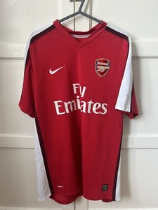 Arsenal 2009/10 Nike Fly Emirates Home Shirt L - Picture 1 of 2