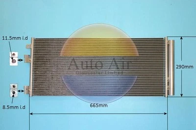 Air Conditioning Condenser Fits Vauxhall Corsa Corsavan AUTO AIR 16-0083 - Image 1 of 4