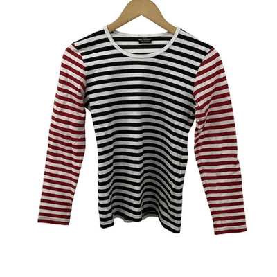 Auth marimekko - Camiseta para mujer blanca negra roja Foto 1 de 4