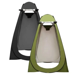 Pop Up Camping Shower Toilet Tent Outdoor Privacy Portable Change Room Shelter - Picture 1 of 13