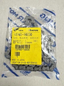 NUEVA cadena de leva genuina Hyosung GT250R GV250 Aquila RX125SM GA125 12760-16E00 - Imagen 1 de 4