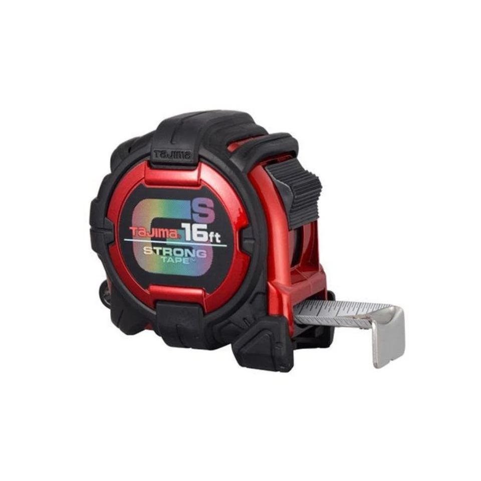 Tajima GS-16BW 16 ft. Cinta métrica escala estándar GS-Lock x 1" con estuche blindado Foto 1 de 1