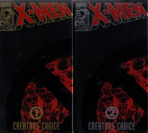 X-MEN Vol.1&2: Creator's Choice - Stan Lee - MINT VHS  - Picture 1 of 1