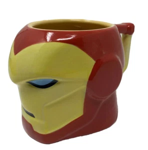 Disney Iron Man Avengers Coffee Mug Cup Helmet Collectible Ceramic Tony Stark - Picture 1 of 11