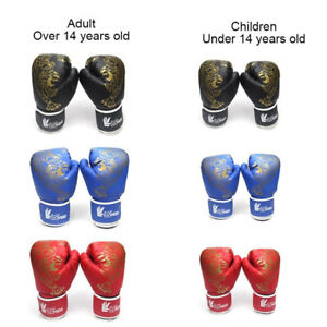 Gants de boxe Hutu pour adultes et enfants pour les gants de formation de boxe 