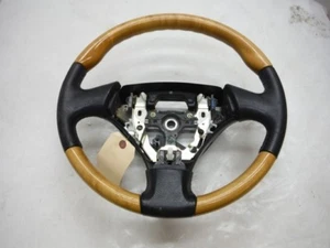 2003 LEXUS SC430 A/T WOOD GRAIN STEERING WHEEL BARE OEM 2001 2002 2004 2005 - Picture 1 of 7