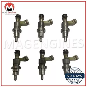 23250-46131 KRAFTSTOFFEINSPRITZVENTIL SET TOYOTA 1JZ FÜR SUPRA SOARER MARK-II KRONE VEROSSA - Bild 1 von 4