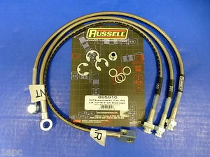 Russell 695910 Stainless Steel Brake Line Kit Jeep 1977-81 CJ5 CJ7 4" Lift - Picture 1 of 2