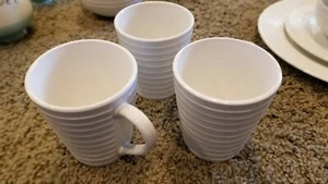 Sonoma Life Style Horizon blanco vajilla café taza té taza ver descripción en muy buen estado t7 - Imagen 1 de 3