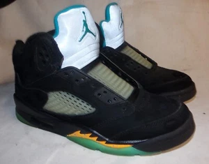 Nike Air Jordan 5 Retro GS Aqua Shoes (440888-047) Size 5.5Y / Women’s 7 - Picture 1 of 5