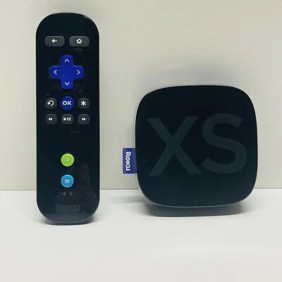Медиастример Roku 2 XS 2-го поколения модель 3100X с пультом дистанционного управления - без шнуров непроверенный - Изображение 1 из 4